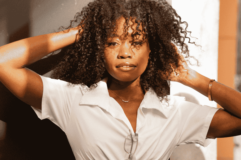 العناية بالشعر المجعد